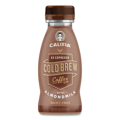 Picture of Cold Brew Coffee with Almond Milk, 10.5 oz Bottle, XX Expresso, 8/Pack