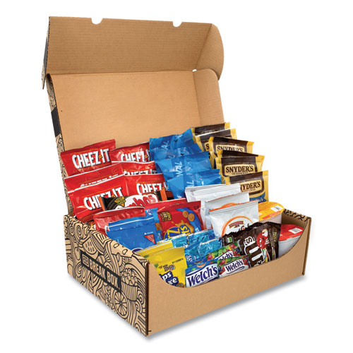 Picture of Party Snack Box, 45 Assorted Snacks/Box