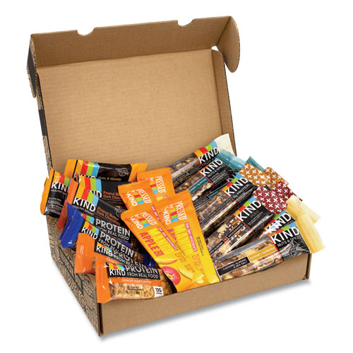 Picture of Favorites Snack Box, Assorted Variety of KIND Bars, 2.5 lb Box, 22 Bars/Box