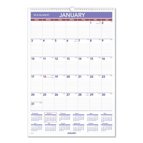 Erasable+Wall+Calendar%2C+15.5+x+22.75%2C+White+Sheets%2C+12-Month+%28Jan+to+Dec%29%3A+2024