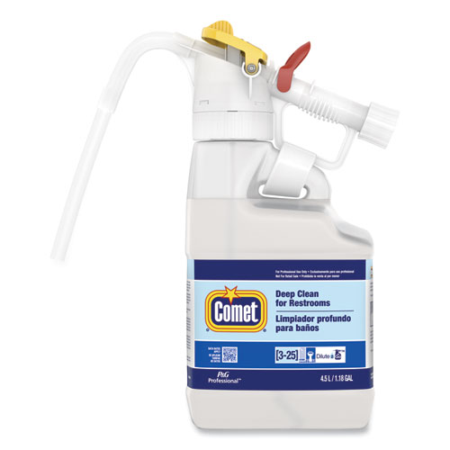 Picture of Dilute 2 Go, Comet Deep Clean for Restrooms, Fresh Scent, , 4.5 L Jug, 1/Carton