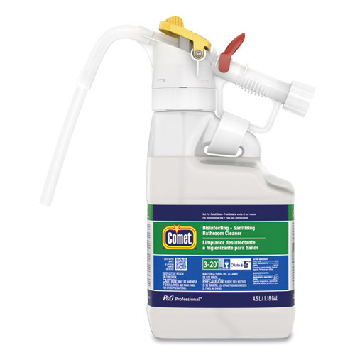 Picture of Dilute 2 Go, Comet Disinfecting - Sanitizing Bathroom Cleaner, Citrus Scent, , 4.5 L Jug, 1/Carton