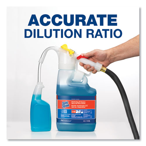 Picture of Dilute 2 Go, Spic and Span Disinfecting All-Purpose Spray and Glass Cleaner, Fresh Scent, , 4.5 L Jug, 1/Carton