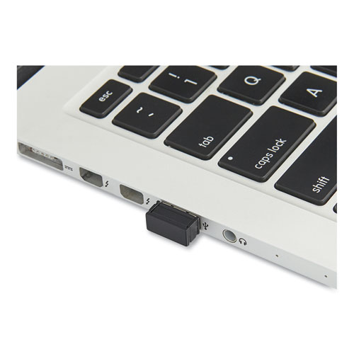 Picture of Wireless Slim Keyboard, 103 Keys, Black