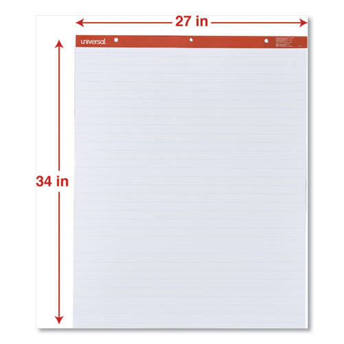 Picture of Easel Pads/Flip Charts, Presentation Format (1" Rule), 27 x 34, White, 50 Sheets, 2/Carton