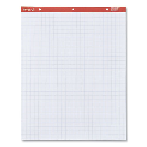 Picture of Easel Pads/Flip Charts, Quadrille Rule (1 sq/in), 27 x 34, White, 50 Sheets, 2/Carton