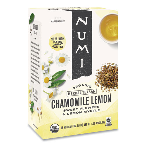 Picture of Organic Teas and Teasans, 1.8 oz, Chamomile Lemon, 18/Box