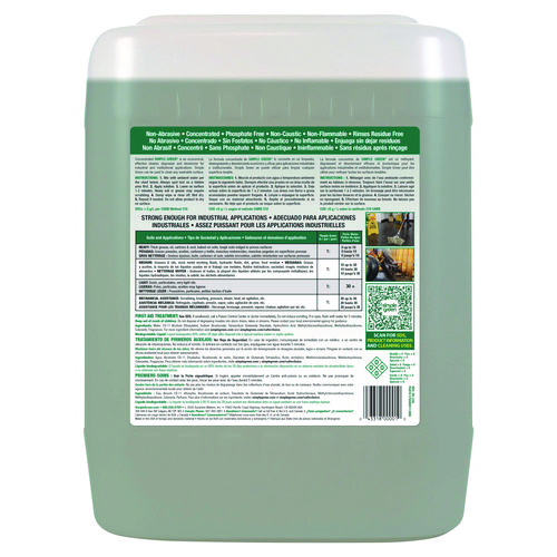 Picture of Industrial Cleaner and Degreaser, Concentrated, 5 gal, Pail