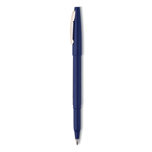 Rolling+Writer+Roller+Ball+Pen%2C+Stick%2C+Medium+0.8+Mm%2C+Blue+Ink%2C+Blue+Barrel%2C+Dozen