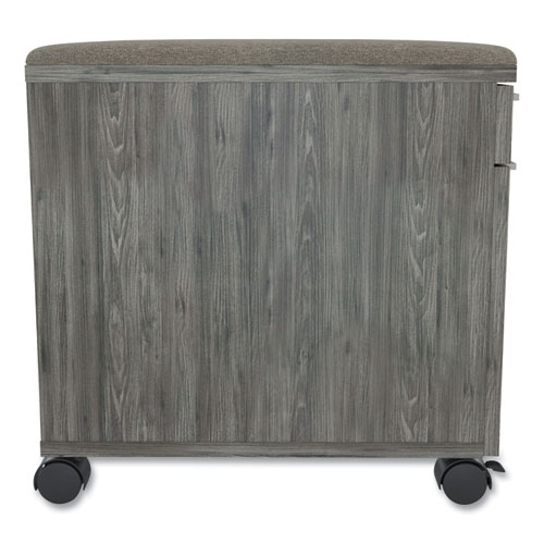 Picture of Prestige Mobile Pedestal File, Left or Right, 2-Drawers: Box/File, Legal/Letter, Gray, 15.6" x 21" x 20.7"