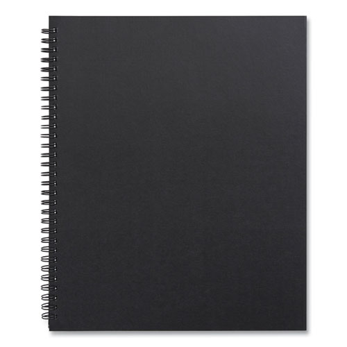 Picture of Wirebound Soft-Cover Project-Planning Notebook, Project-Management Format, Black Cover, (80) 11 x 8.5 Sheets