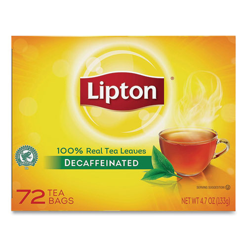 Picture of Tea Bags, Decaffeinated, 72/Box