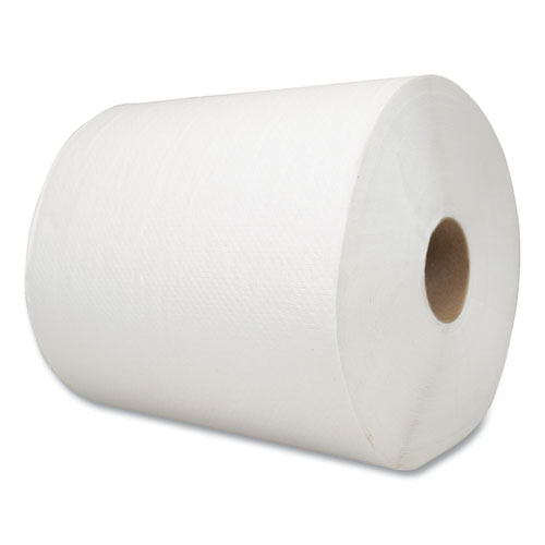 Picture of Morsoft Universal Roll Towels, 1-Ply, 8" x 700 ft, White, 6 Rolls/Carton