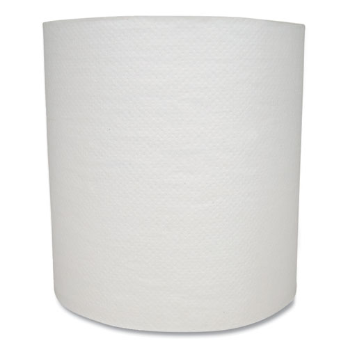 Picture of Morsoft Universal Roll Towels, 1-Ply, 8" x 700 ft, White, 6 Rolls/Carton