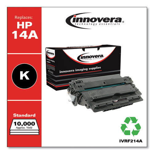 Picture of Remanufactured Black Toner, Replacement for 14A (CF214A), 10,000 Page-Yield