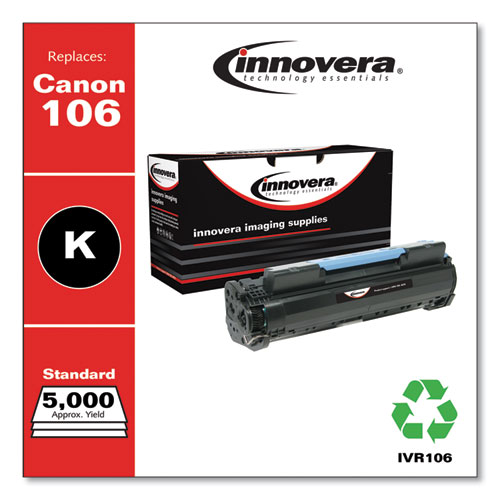 Picture of Remanufactured Black Toner, Replacement for 106 (0264B001), 5,000 Page-Yield