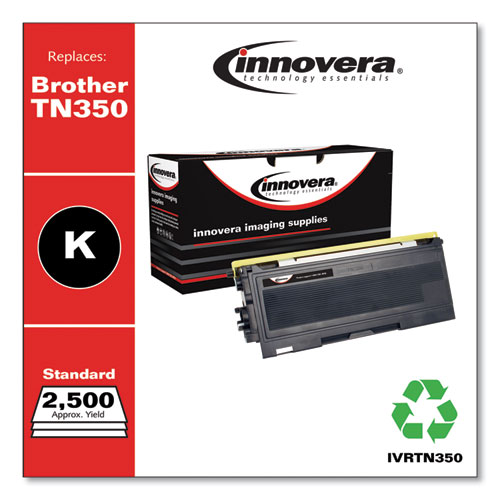 Picture of Remanufactured Black Toner, Replacement for TN350, 2,500 Page-Yield