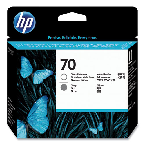 HP+70%2C+%28c9410a%29+Gloss+Enhancer%2Fgray+Printhead