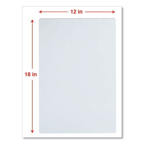 Picture of Laminating Pouches, 3 mil, 18" x 12", Gloss Clear, 25/Pack