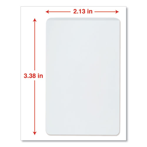 Picture of Laminating Pouches, 5 mil, 2.13" x 3.38", Gloss Clear, 25/Pack