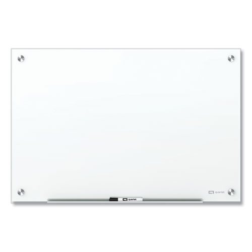 Picture of Brilliance Glass Dry-Erase Boards, 48 x 48, White Surface