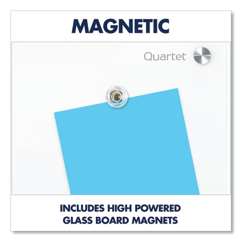 Picture of Brilliance Glass Dry-Erase Boards, 48" x 48", White Surface