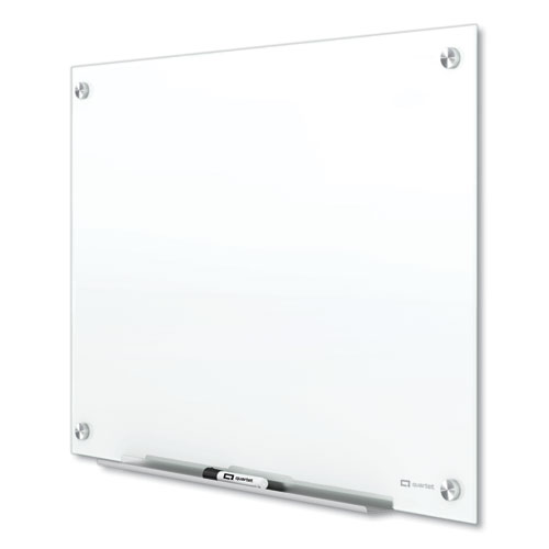 Picture of Brilliance Glass Dry-Erase Boards, 48" x 48", White Surface