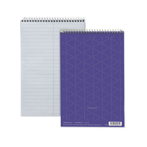 Prism+Steno+Pads%2C+Gregg+Rule%2C+Orchid+Cover%2C+80+Orchid+6+X+9+Sheets%2C+4%2Fpack