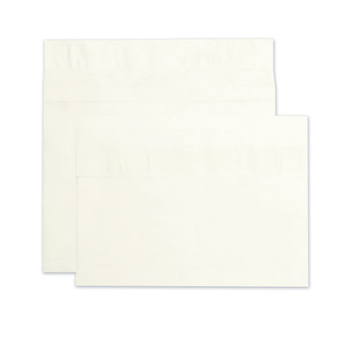Picture of Heavyweight 18 lb Tyvek Open End Expansion Mailers, #15, Square Flap, Redi-Strip Adhesive Closure, 10 x 15, White, 100/Carton