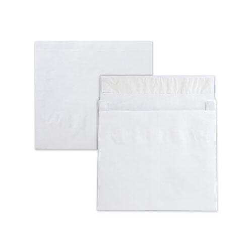 Lightweight+14+lb+Tyvek+Open+End+2%26quot%3B+Expansion+Mailers%2C+%2313+1%2F2%2C+Square+Flap%2C+Redi-Strip+Closure%2C+10+x+13%2C+White%2C+25%2FBox