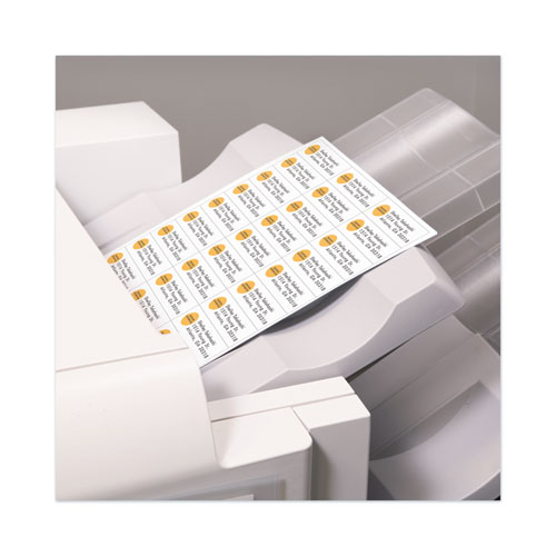 Picture of Copier Mailing Labels, Copiers, 1 x 2.81, White, 33/Sheet, 500 Sheets/Box