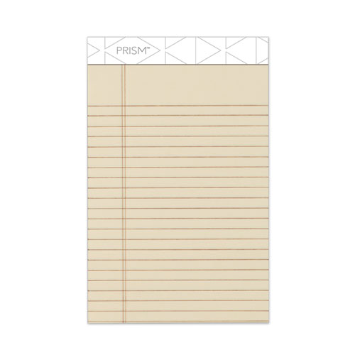 Picture of Prism + Colored Writing Pads, Narrow Rule, 50 Pastel Ivory 5 x 8 Sheets, 12/Pack