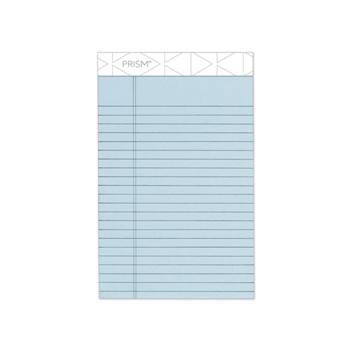 Picture of Prism + Colored Writing Pads, Narrow Rule, 50 Pastel Blue 5 x 8 Sheets, 12/Pack