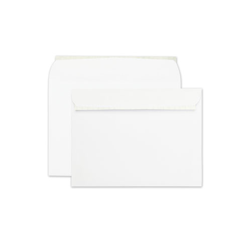 Open-Side+Booklet+Envelope%2C+%2310+1%2F2%2C+Cheese+Blade+Flap%2C+Redi-Strip+Adhesive+Closure%2C+9+x+12%2C+White%2C+100%2FBox