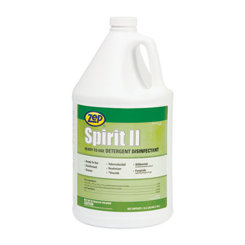 Picture of Spirit II Ready-to-Use Disinfectant, Citrus Scent, 1 gal Bottle, 4/Carton