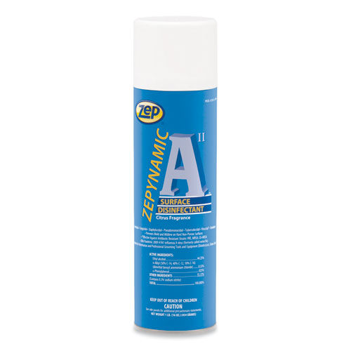 Picture of ZEPYNAMIC A II Surface Disinfectant, Citrus Scent, 16 oz Spray Can
