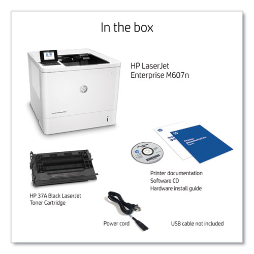 Picture of LaserJet Enterprise M607n Wireless Laser Printer