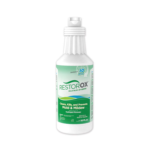 Picture of Restorox One Step Disinfectant Cleaner and Deodorizer, 32 oz Bottle, 12/Carton