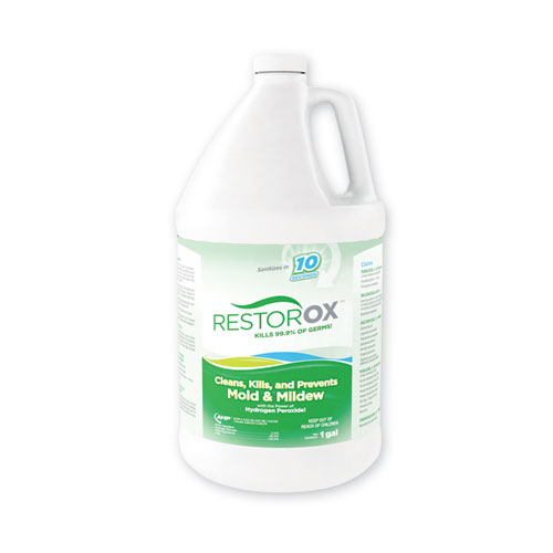 Picture of Restorox One Step Disinfectant Cleaner and Deodorizer, 1 gal Bottle, 4/Carton
