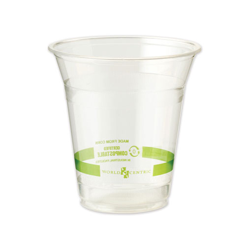 Picture of PLA Clear Cold Cups, 12 oz, Clear, 1,000/Carton