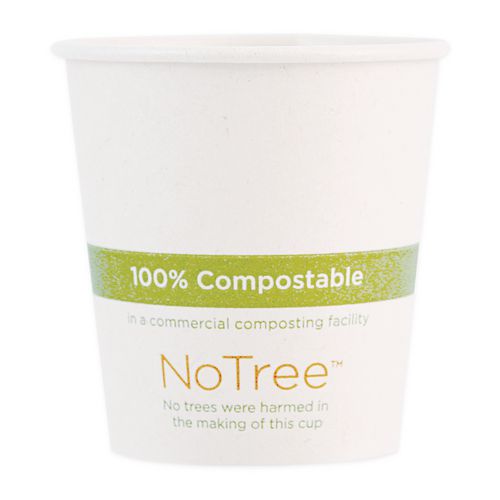 Picture of NoTree Paper Hot Cups, 6 oz, Natural, 1,000/Carton