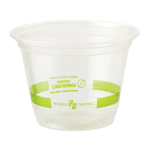 Picture of PLA Clear Cold Cups, 9 oz, Clear, 1,000/Carton