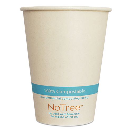 Picture of NoTree Paper Cold Cups, 12 oz, Natural, 1,000/Carton