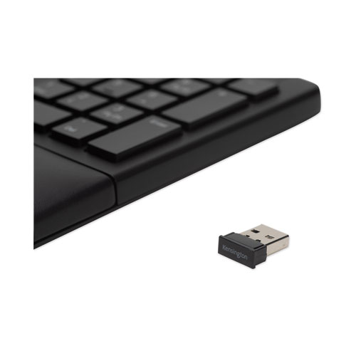 Picture of Pro Fit Ergo Wireless Keyboard, 18.98 x 9.92 x 1.5, Black