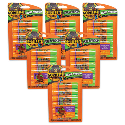 Picture of School Glue Sticks, 0.21 oz/Stick, Dries Clear, 36 Sticks/Box