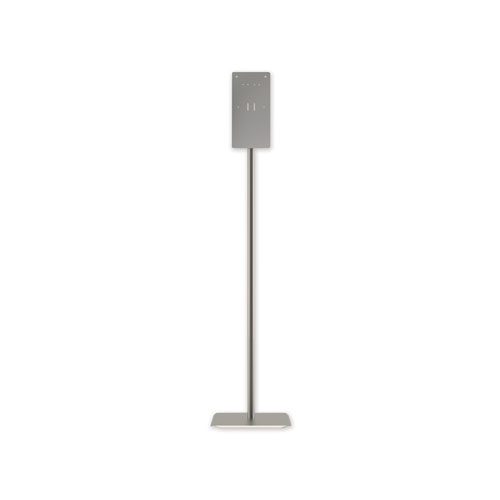 Picture of Hand Sanitizer Station Stand, 12 x 16 x 54, Silver