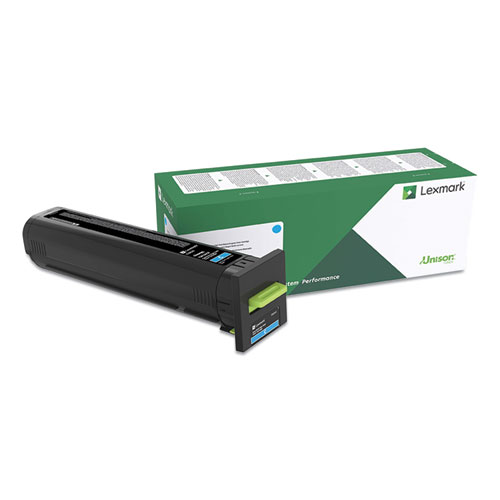 Picture of 82K0XCG Return Program Extra High-Yield Toner, 22,000 Page-Yield, Cyan