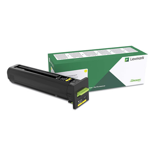 Picture of 82K0XYG Return Program Extra High-Yield Toner, 22,000 Page-Yield, Yellow