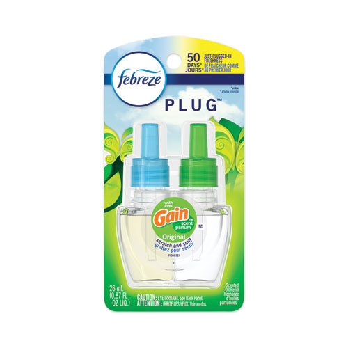 Picture of PLUG Air Freshener Refills, Gain Original, 0.87 oz