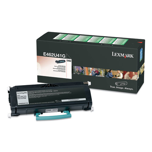 Picture of E462U41G Return Program Extra High-Yield Toner, 18,000 Page-Yield, Black